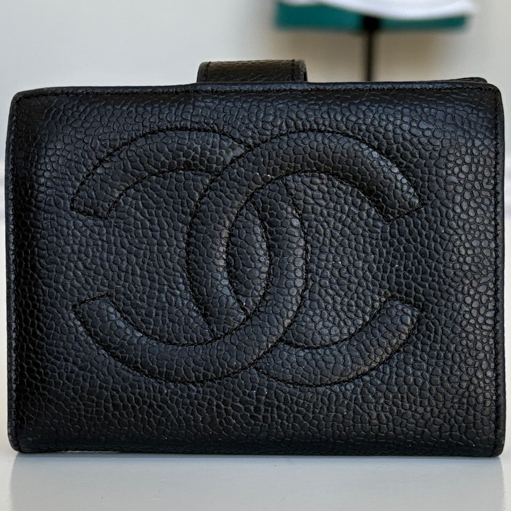 CHANEL Timeless CC Leather Wallet